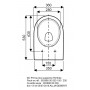 Pack WC suspendu PRIMA+ Rimfree abattant frein de chute