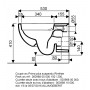 Pack WC suspendu PRIMA+ Rimfree abattant frein de chute