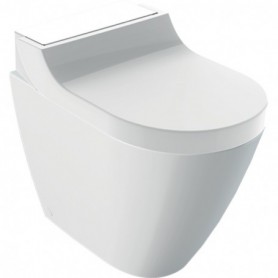 WC complet au sol Geberit AquaClean Tuma Comfort: Blanc / Verre - 146.310.SI.1 - GEBERIT | GENMA