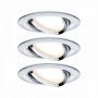 Spot encastré LED Nova Coin Kit de base orientable - 93452 - PAULMANN | GENMA