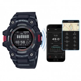 Montre Casio® G-Shock digitale - Bluetooth / Connectée - Chrono / Timer / Podomètre - 3481GBD - IHM | GENMA