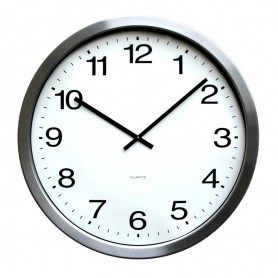 Horloge Ø 550 mm - Etanche IP65 - Verre minéral - Inox 316 - Sur pile - 6000ST - IHM | GENMA