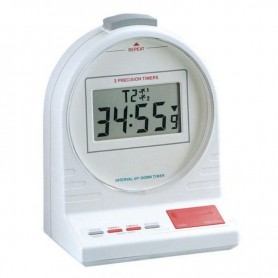 Compteur de table LCD - Compteur / 2 décompteurs - Horloge - 0347H - IHM | GENMA