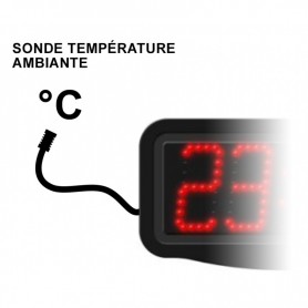 Sonde de température ambiante pour horloge 1100-1200-2100-2200RG - 1100RG/TEMP - IHM | GENMA