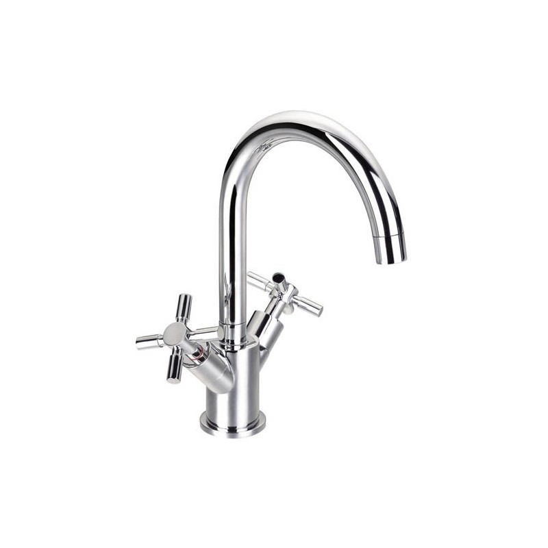 Mélangeur monotrou lavabo avec tirette - FHCR8217 - PAINI | GENMA