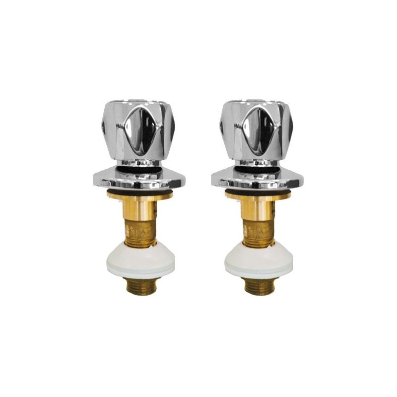 Robinet bidet simple 1/2ORCHIDEA TEVERE la paire - TZCR300A - PAINI...