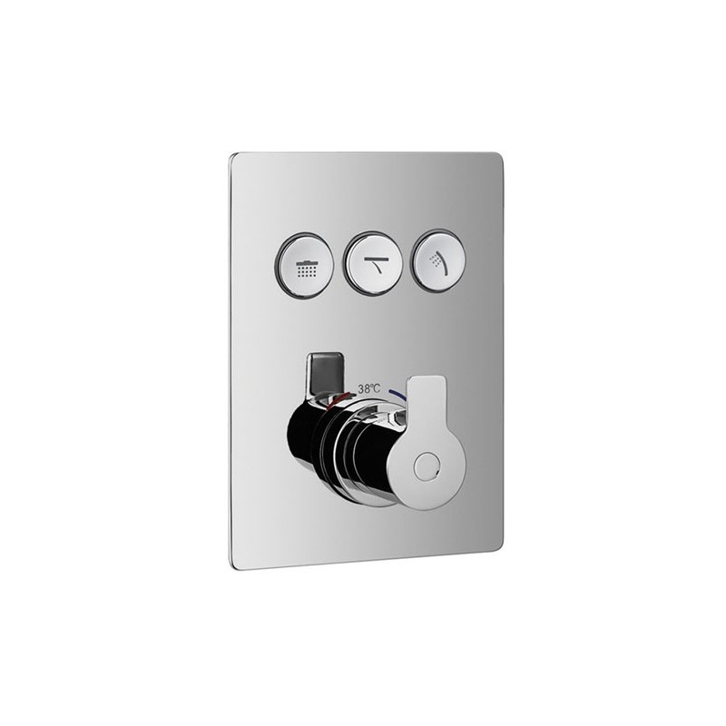 Mitigeur thermostatique douche a encastrer 3 voies ODYSSEE 730CR0...