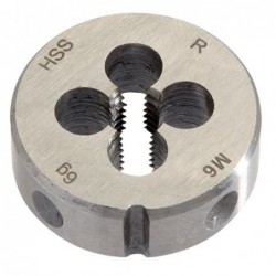 FILIERE RONDE 25 MM - M6X1 MM