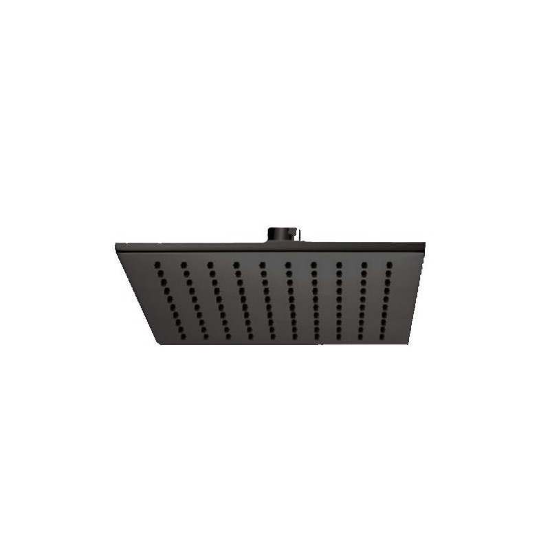 Pomme de tête carrée 250 mm noir titanium - SQPQ252 - PAINI | GENMA