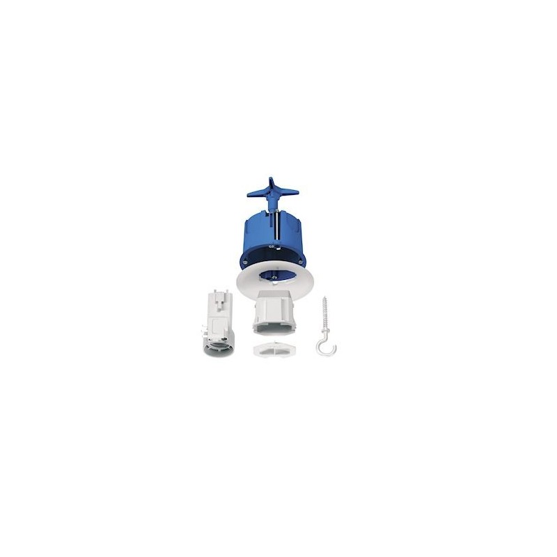 Multifix DCL Boîte De Centre Avec Coll Couv. Non Affl Connect Douille Fiche Schneider Alb71840