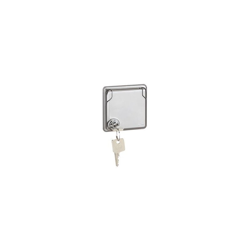 Legrand Bticino | 077839 | Prise Soliroc IP44 avec serrure - Prise de courant (réceptacle) 077839 | Prise de courant
