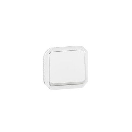 Interrupteur ou va-et-vient temoin 10AX 250V Plexo composable blanc - 069612L - Legrand | GENMA