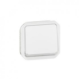 Interrupteur ou va-et-vient lumineux 10AX 250V Plexo composable blanc - 069613L - Legrand | GENMA