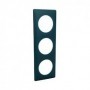 Plaque Celiane 3 postes finition Bleu Vert - 066773 - Legrand | GENMA