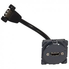 Prise audio et video HDMI version 2.0 Type-A Celiane pre-connectorisee - 067377 - Legrand | GENMA