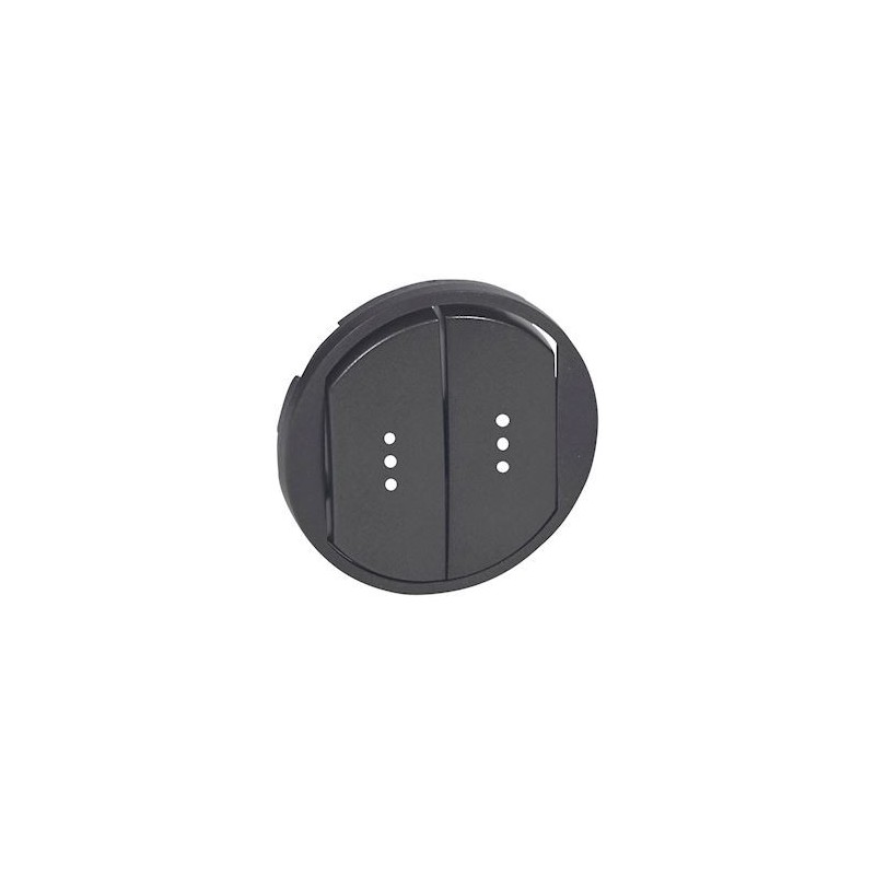 Interrupteur Double Legrand Céliane 68004 Poussoir Avec Voyant - Neuf (peut Avoir De Petits Défauts)
