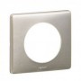 Plaque Celiane Metal 1 poste - finition Titane - 068901 - Legrand | GENMA