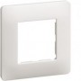 Essensya Lot de 50 plaques 1 poste Blanc - WE40150 - Hager | GENMA