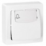 Poussoir porte-etiquette Appareillage saillie complet 6A blanc - 086009 - Legrand | GENMA