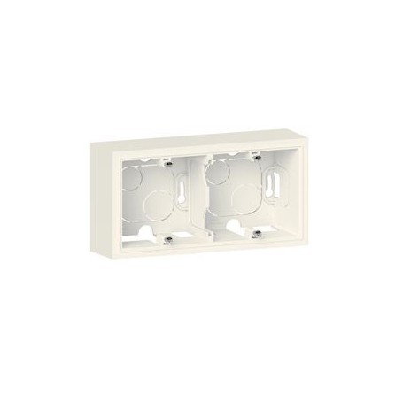 Cadre saillie 2 postes dooxie finition blanc - 600042 - Legrand | GENMA