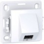 Alrea - prise RJ45 - simple - cat.6 UTP non blindee - mecanisme - blanc polaire - ALB61342P - Schneider Electric | GENMA