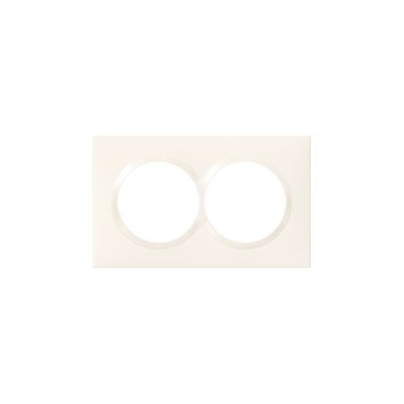 Plaque carree speciale dooxie 2 postes avec entraxe 57mm finition blanc - 600807 - Legrand | GENMA