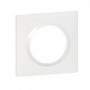 Plaque carree dooxie 1 poste finition Blanc - 600801 - Legrand | GENMA