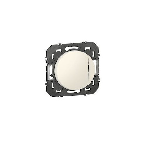 Poussoir simple avec voyant lumineux dooxie 6A 250V finition blanc - 600016 - Legrand | GENMA