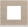 Plaque gallery 1 poste latte - WXP2502 - Hager | GENMA