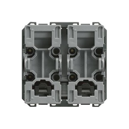 Bouton-poussoir pour volet roulant gallery 2 modules - WXF301 - Hager | GENMA