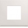 Plaque gallery plastique injecte 1 poste pure - WXP0002 - Hager | GENMA