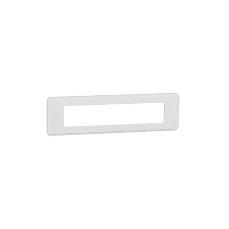Unica Pro - plaque de finition - Blanc - 10 modules - NU411018 - Schneider Electric | GENMA