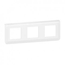 Plaque de finition horizontale Mosaic pour 3x2 modules blanc - 078806L - Legrand | GENMA