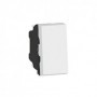 Interrupteur ou va-et-vient 10AX 250V Mosaic Easy-Led 1 module - blanc - 077001L - Legrand | GENMA