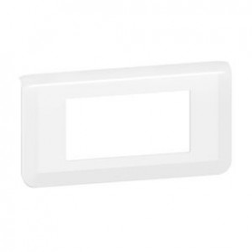 Plaque de finition horizontale Mosaic pour 4 modules blanc - 078814L - Legrand | GENMA