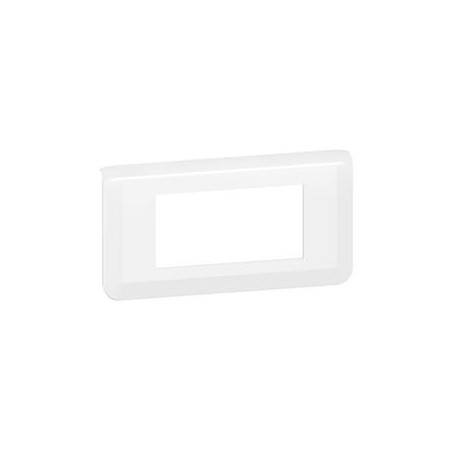 Plaque de finition horizontale Mosaic pour 4 modules blanc - 078814L - Legrand | GENMA