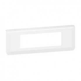 Plaque de finition horizontale Mosaic pour 6 modules blanc - 078816L - Legrand | GENMA