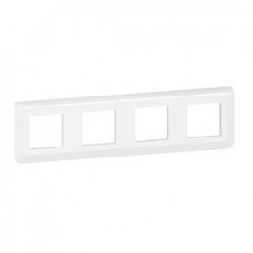 Plaque de finition horizontale Mosaic pour 4x2 modules blanc - 078808L - Legrand | GENMA