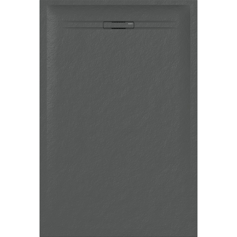 Receveur de douche rectangulaire Geberit Sestra Graphite Structure ...