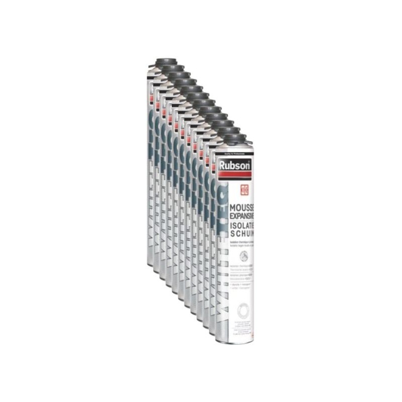 Lot De 4 Mousses Expansives DSTOCK60 300ml - Polyuréthane Professionnel | Isolation, Remplissage