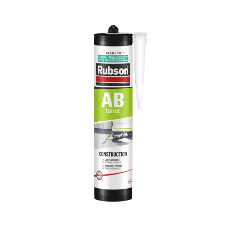25 acryliques blanc 280ml RUBSON - 2622524 | GENMA