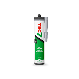 TEC7 POLYMER HYBRIDE nTec - Colle Etanchéité et Fixation Gris Cartouche 310ml