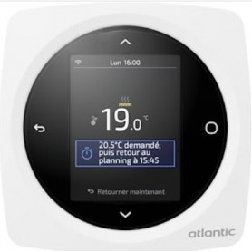 Thermostat plancher rayonnant électrique programmable et connecté