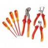 JEU DE 7 OUTILS ISOLES 1000V