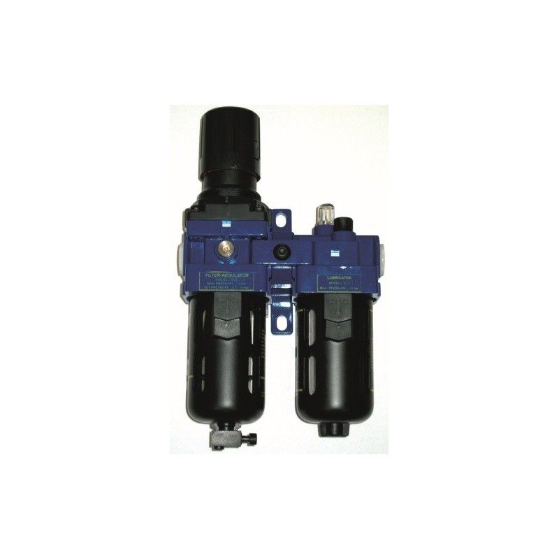 FILTRE REGULATEUR LUBRIFICATEUR 1/2'' - 190322 - PTS | GENMA
