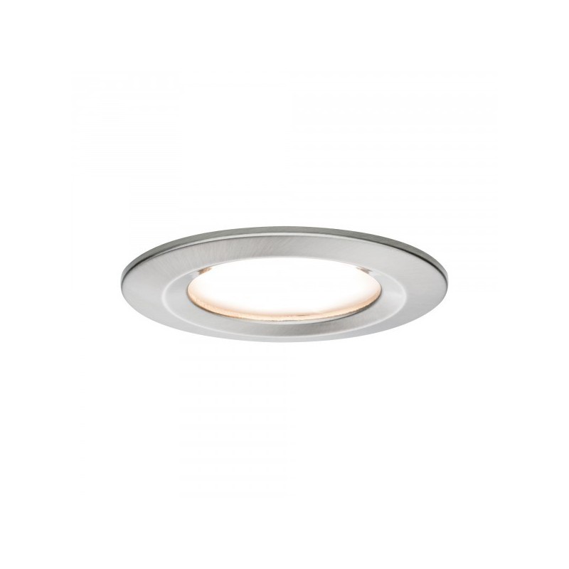 Encastré Nova coin rd fixe LED 1x6,5 W Ac Br - 93457 - PAULMANN | G...