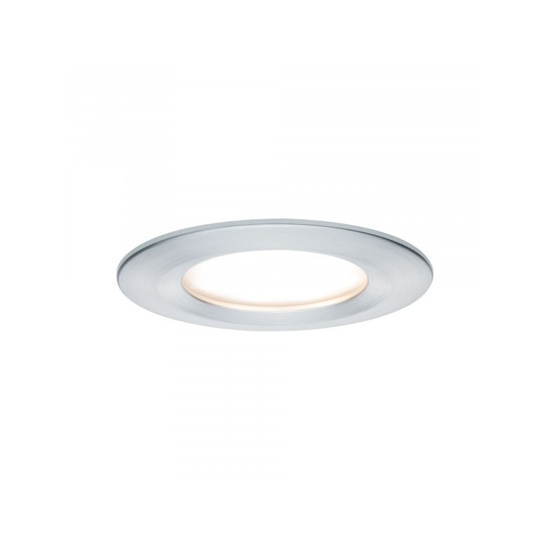 Encastré Nova Coin rd fixe LED 1x65W Alu tour - 93461 - PAULMANN | ...