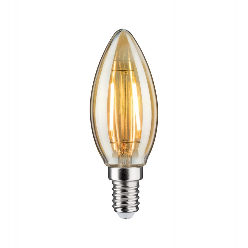 Ampoule Flamme LED 4,5W E14 230V Or 2500K di - 28493 - PAULMANN | G...