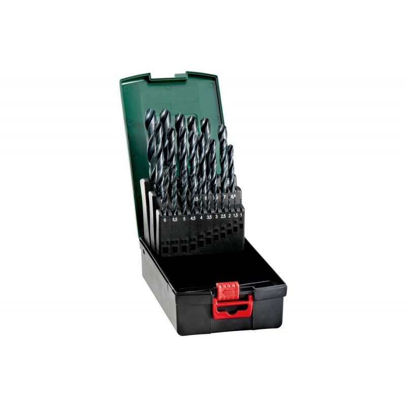 COFFRET DE FORETS HSS-R 25 PIÈCES - 627159000 - METABO | GENMA