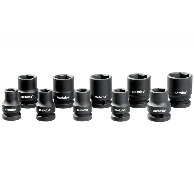 JEU DE CLÉS À DOUILLE 1/2" ANTICHOC - 628831000 - METABO | GENMA